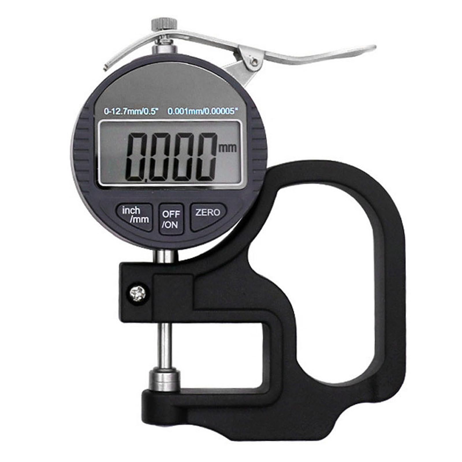 Sgda マイクロメーター デジタル 12.7 高精度 厚さ測定器 ディスプレイ搭載 ペーパー・金属・パイプ対..