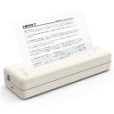 MT810 A4 モバイル サーマルプリンター モノクロ ポータブル プリンタ 小型 ミニ コンパクト ビジネス ホーム アウトドア 出張 感