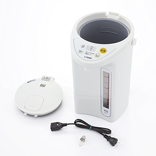 タイガー 魔法瓶 マイコン 電気 ポット 4L ホワイト PDRG401 Tig