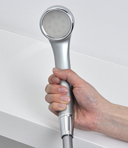 nikkori storeのカクダイ バス 金属噴射板シャワー リラックスシャワー プラチナシルバー 356903S｜アングル3