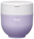 スケーターSkat 保温 保冷 丼ぶり ランチジャー 540l 折りたたみハンドル付 抗菌 ライラックグレー LDNO6AG(3)