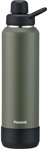 ピーコック魔法瓶工業Thepeock ピーコック 水筒 1.2L 保冷 直飲み 大容量 スポーツ飲料対応 炭酸対応 持ち手付き 底カバー マグボ