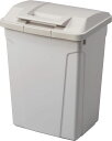 アスベル ゴミ箱 屋外 フタ付 ロック付き ハンドル付分別ダストボックス70L ライトグレー 幅47.7×奥行40.0×高さ64.3c