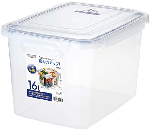 岩崎工業 ラストロウェア 保存容器 抗菌 スマート ロック ジャンボケース 大容量 16.0 米:約14kg B2899 KN