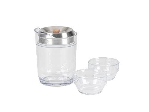 スノーピークsnow peak食器セット ティーポット 湯呑 サヨウ CS340 ランチョンマット付き コップ グラス キャンプ アウトドア