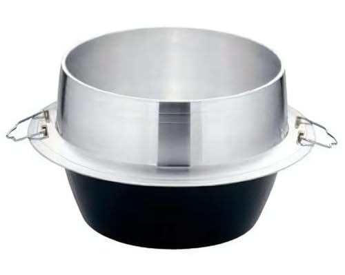 ナカオ 羽釜 カン付 33c アルミ鋳物 日本 AKVG833