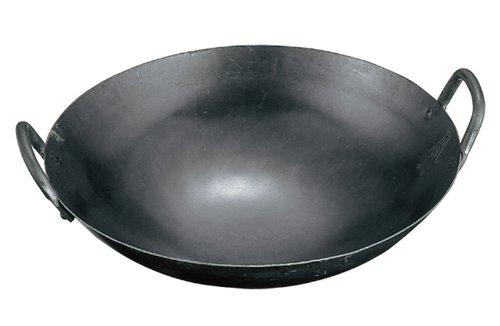 山田 鉄 打出 中華両手鍋 60c板厚1.6