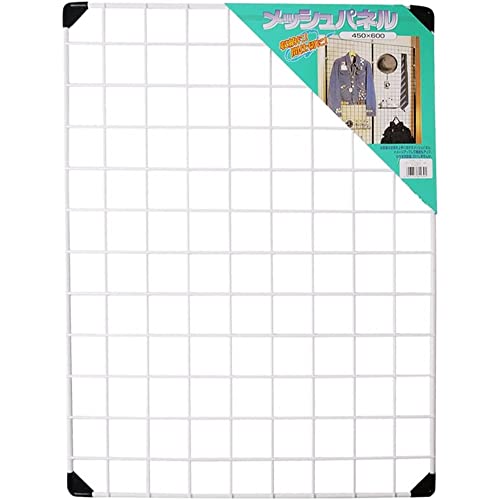 和気産業aki gyo メッシュパネル 壁面収納 賃貸 間仕切り 白 450×600 EMP110