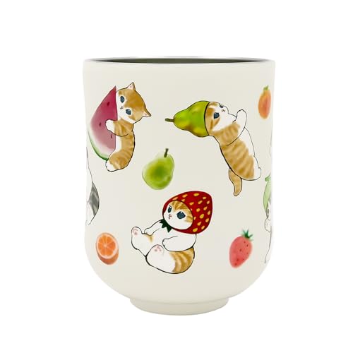 and もふさんど 真空二重 ゆのみ 300l もぎたてにゃん 532173