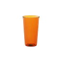 KNTO キントー CAST AMBER ダブルウォールグラス 340l 耐熱ガラス 電子レンジ・食洗機使用可 21462
