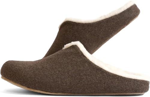 フロンティア roo's Sheep ルームズシープ ブラウン L ルームシューズ 冬 あったか ボア メンズ レディース 室内 スリッパ 来客