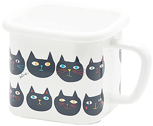 豊琺瑯 Plune「プルーン」 マルチスクエアポット 1450l ミミココモモ ホーロー Y818