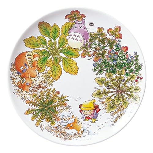 Noritake ノリタケ プレート 23c となりのトトロ おおいぬのふぐり編 電子レンジ対応 1枚 ボーンチャイナ T50116A/4660