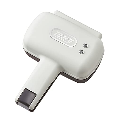 Tfy/トフィー ハーフホットサンドメーカー KHS3 アッシュホワイト 1枚焼き 食べ切りサイズ ミミまで焼ける カンタン レトロ かわいい