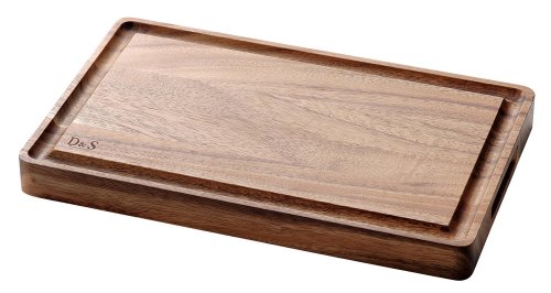 D&S カッティングボードグルーブ 木製 まな板 アカシア 業務用 MP.148