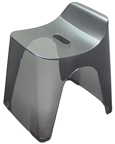 シンカテック ヒューバス 風呂椅子H30 座面高さ30c クリアブラック 427604