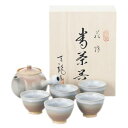 服部天龍 萩焼 姫萩 茶器揃茶コシ付 238 6179053