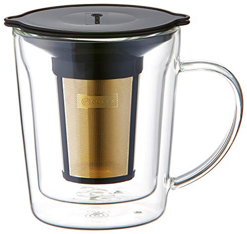 cores コレス ゴールドフィルターダブルウォールマグ C412 300l 挽きたてコーヒー 紅茶 保温 保冷 抽出器具不要