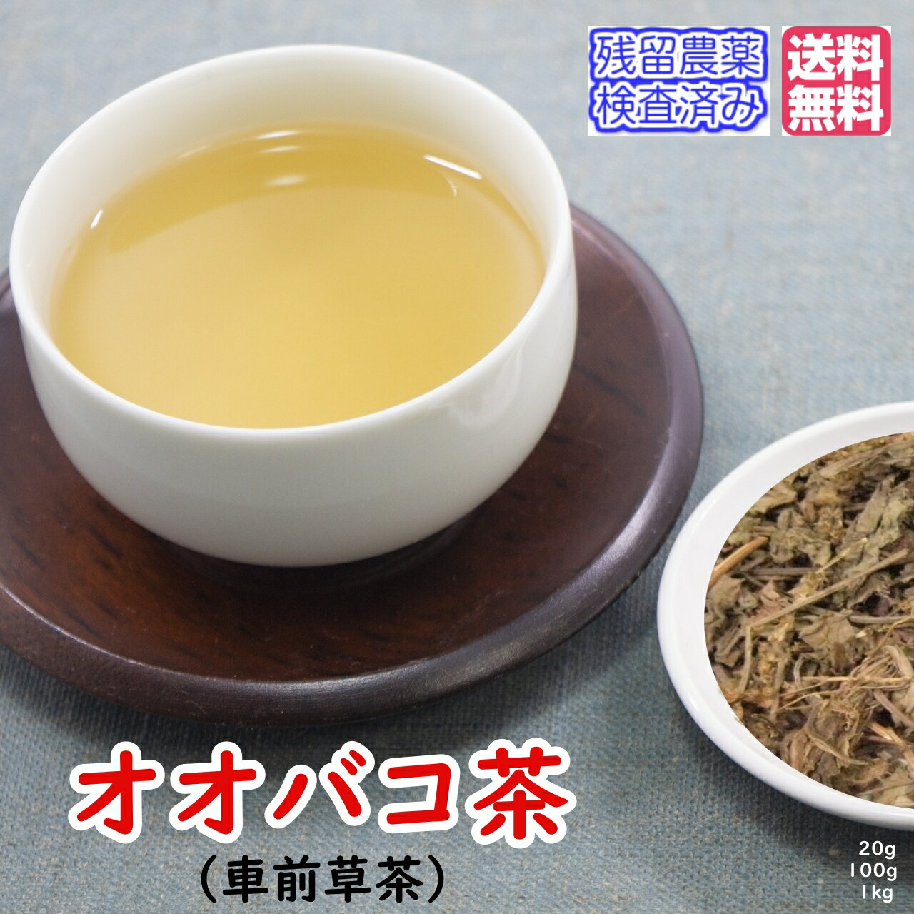 オオバコ茶 健康茶 車前草茶 茶葉 リーフタイプ「新鮮パック」送料無料お茶 健康茶 おすすめ お買い得 ハーブティー 通販 通信販売 ネット販売 車前草 おおばこ茶 シャゼンソウ 徳用 業務用 真空パック メガ盛り お試し サンプル 100g 1kg