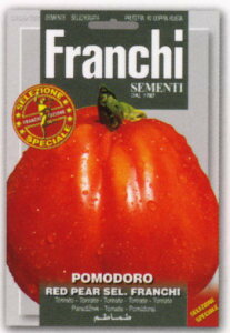 【FRANCHI社】【106/107】イタリアントマト　red pear 【郵送対応】