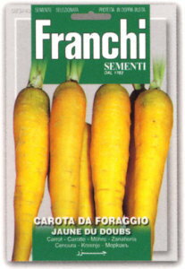 【FRANCHI社】【23/40】ニンジン イエローキャロット (ニンジン) jaune du doubs
