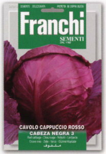 【FRANCHI社】【29/5】レッドキャベツ cabeza negra 3 Tete Noire 3 [内容量：8g]