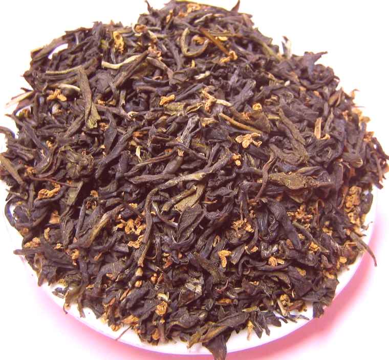 桂花茶100g（中国緑茶　キンモクセ