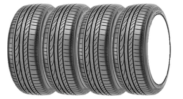 4本セット ブリヂストン 225/45R17 91Y ☆ POTENZA RE050A I RFT BMW承認 RE050AI ランフラットタイヤ