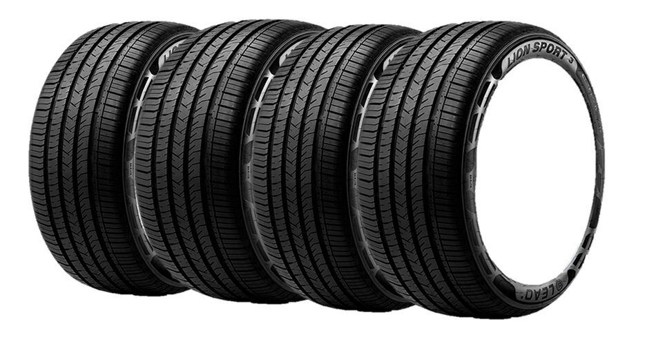 4本セット LEAO 295/30R26 107W XL LION SPORT 3