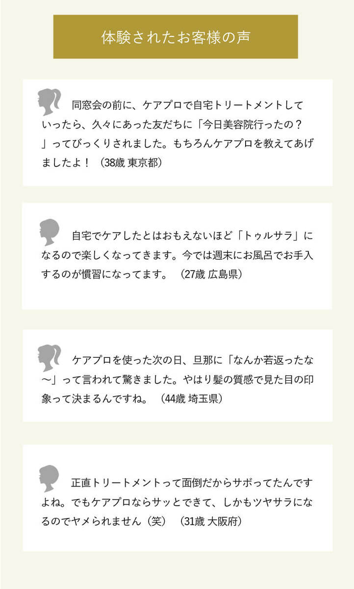 ヘアアイロンCAREPRO