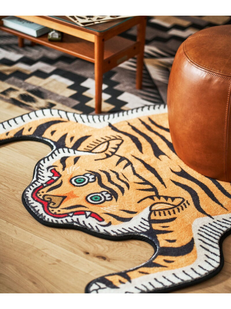 オリジナルダイカットラグ トラ niko and ... ニコアンド インテリア・生活雑貨 カーペット・ラグ・マット【送料無料】[Rakuten Fashion]のサムネイル