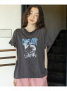 アソートフリルロックTEE niko and ... ニコアンド トップス カットソー・Tシャツ グレー ホワイト ブラック ブルー[Rakuten Fashion]