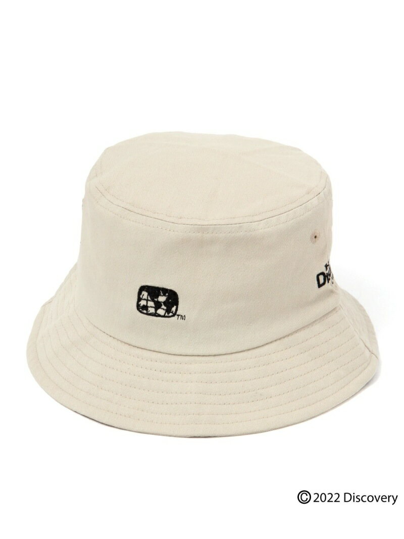 【SALE／20%OFF】(M)ディスカバリーコラボHAT Discovery Channel ニコアンド 帽子 ハット ホワイト ブラック【RBA_E】[Rakuten Fashion]