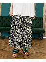 【SALE/40%OFF】テロシボワイドパンツ niko and ... ニコアンド パンツ その他のパンツ ネイビー【RBA_E】[Rakuten Fashi...