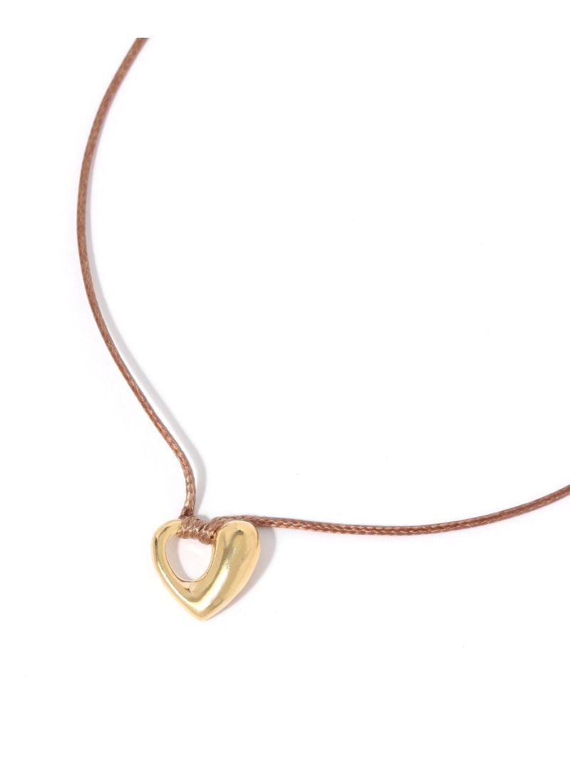 【SALE/50%OFF】アシメハートロングネックレス niko and ... ニコアンド アクセサリー・腕時計 ネックレス グレー イエロー【RBA_E】[...