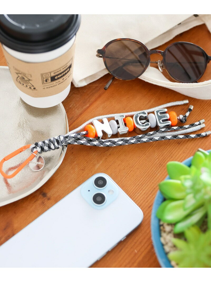 【SALE/50%OFF】ロゴパーツチャーム niko and ... ニコアンド ファッション雑貨 チャーム・キーチェーン レッド ブラック グリーン イエロ...