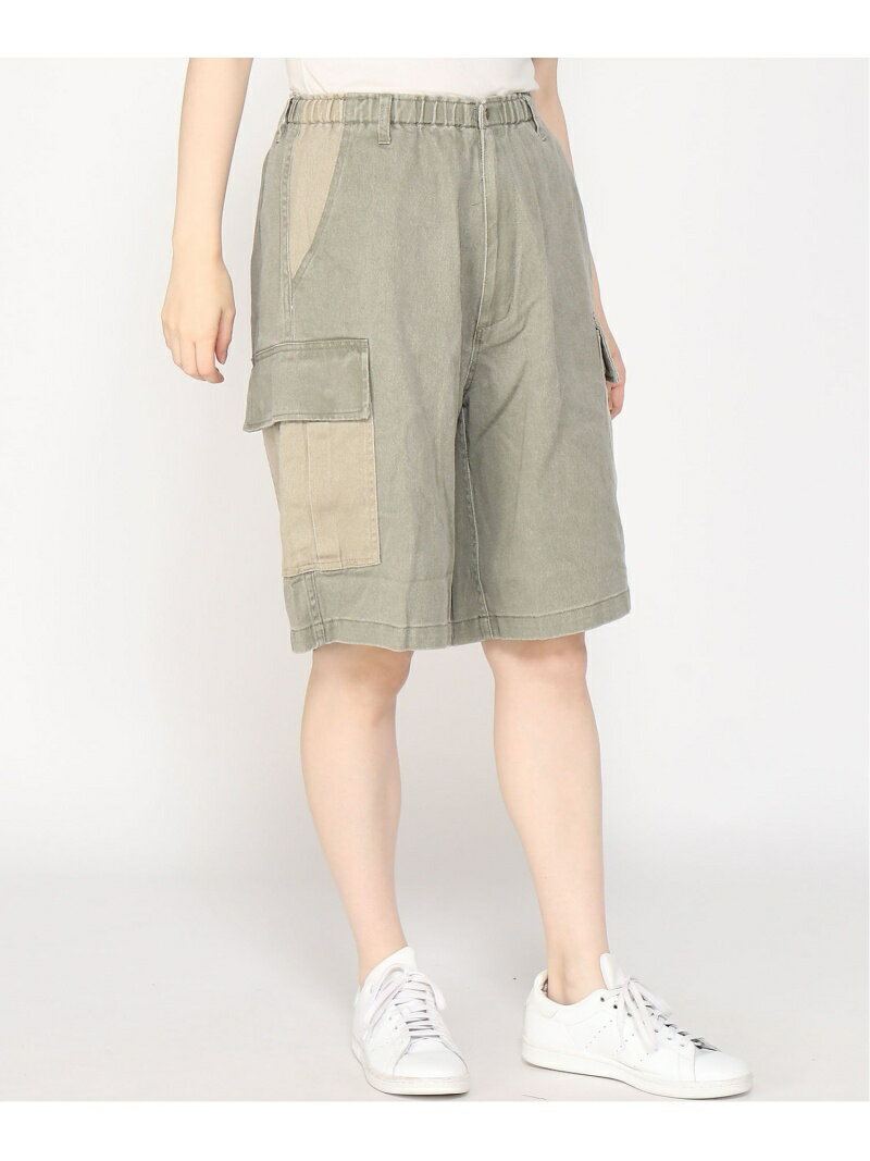 【SALE／28%OFF】(W)ショートカーゴPTアソート niko and... ニコアンド パンツ カーゴパンツ カーキ ベージュ【RBA_E】【送料無料】[Rakuten Fashion]のサムネイル