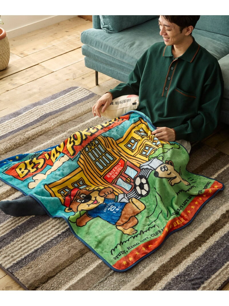 【BILLY(ビリー)】ブランケット/90×120cm niko and ... ニコアンド インテリア・生活雑貨 ブランケット..