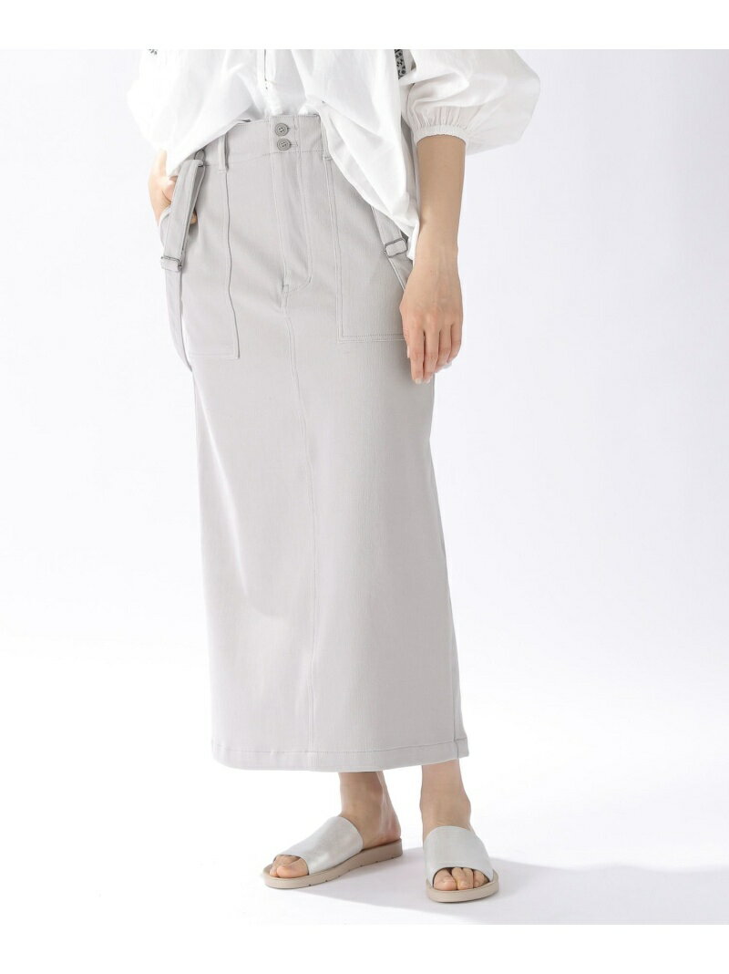 【SALE／70%OFF】(W)ストレッチサスワークSK2 niko and ... ニコアンド スカート その他のスカート グレー イエロー グリーン パープル ブラック ブルー【RBA_E】[Rakuten Fashion]のサムネイル