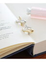 【SALE/50%OFF】バイカラーニュアンスピアス niko and ... ニコアンド アクセサリー・腕時計 ピアス イエロー【RBA_E】[Rakuten...