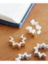 【SALE/50%OFF】ギザギザピアス niko and ... ニコアンド アクセサリー・腕時計 ピアス イエロー グレー【RBA_E】[Rakuten F...