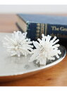 【SALE/50%OFF】パール調BIGフラワーピアス niko and ... ニコアンド アクセサリー・腕時計 ピアス ホワイト【RBA_E】[Rakute...