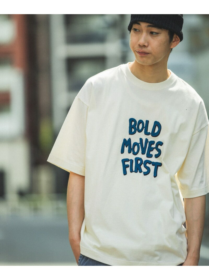 アソートロゴクラフトTシャツ niko and ... ニコアンド トップス カットソー・Tシャツ ネイビー グレー ホワイト オレンジ【送料無料】[Rakuten Fashion]のサムネイル