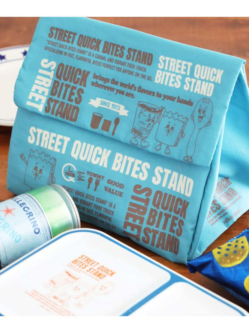 オリジナル保冷バッグ【STREET QUICK BITES STAND】 niko and ... ニコアンド 食器・調理器具・キッチン用品 弁当箱・ランチボッ...