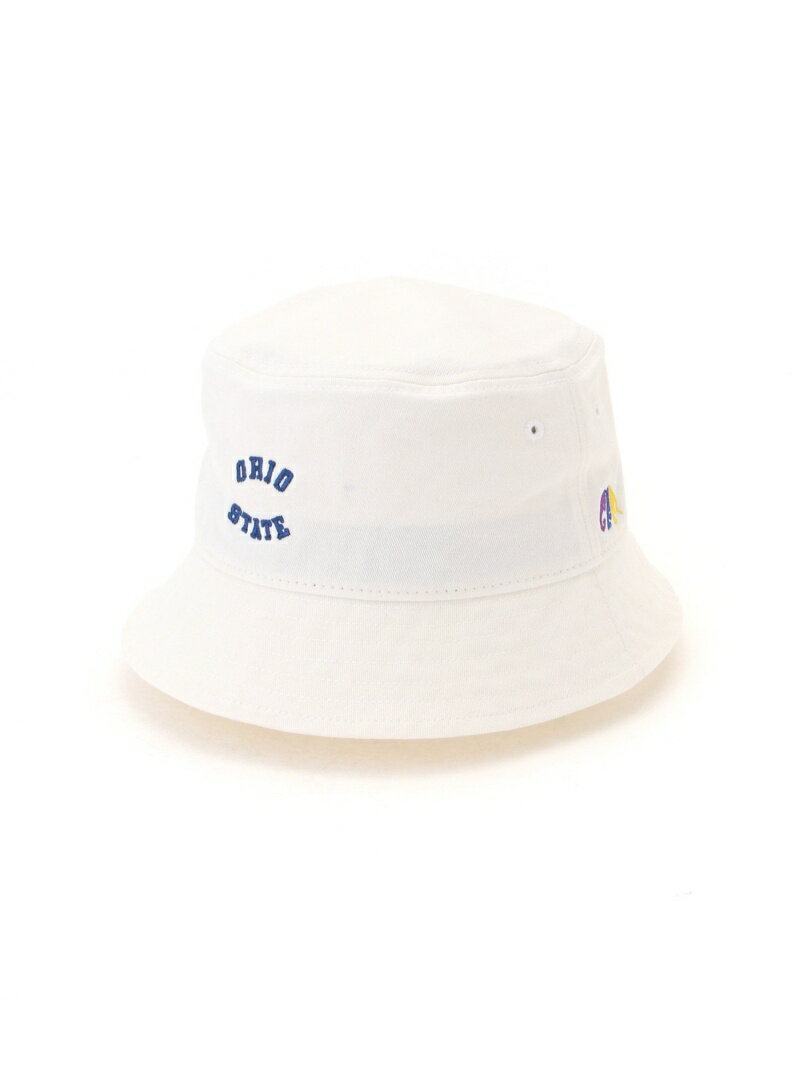 【SALE／50%OFF】(M)GEMSPORTSコラボHAT niko and ... ニコアンド 帽子 ハット ホワイト パープル ブラック【RBA_E】[Rakuten Fashion]