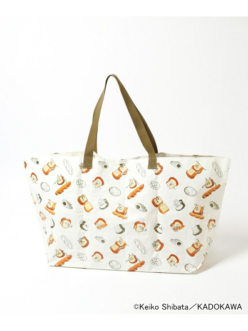 【SALE／20%OFF】【パンどろぼう】コラボ PPバッグ niko and ... ニコアンド バッグ トートバッグ ブルー ホワイト【RBA_E】[Rakuten Fashion]のサムネイル