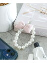 【SALE/50%OFF】リボンコンビチャーム niko and ... ニコアンド ファッション雑貨 チャーム・キーチェーン ブラック グレー ピンク【RBA...