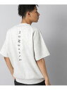 ニコアンド 服 レディース 【UNISEX】【NUMERALS】ライトスウェットTシャツ NUMERALS ニコアンド トップス カットソー・Tシャツ グレー ホワイト ブラック ブルー【送料無料】[Rakuten Fashion]