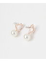【SALE/50%OFF】ハートコンビピアス niko and ... ニコアンド アクセサリー・腕時計 ピアス ホワイト ブラック【RBA_E】[Rakute...