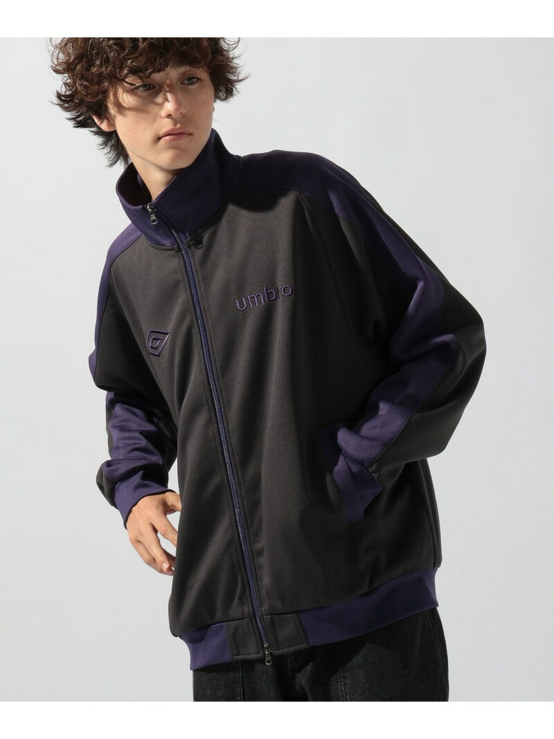 【UMBRO】別注 トラックジャケット niko and ... ニコアンド ジャケット・アウター ナイロンジャケット..